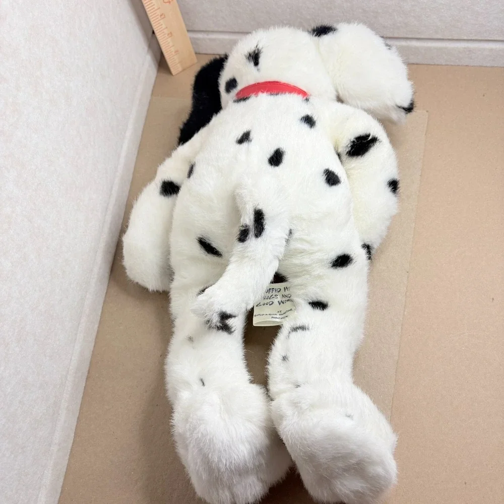 Build A Bear 1997 Dalmatian Plush Dog Vintage BAB Puppy Black White Spots